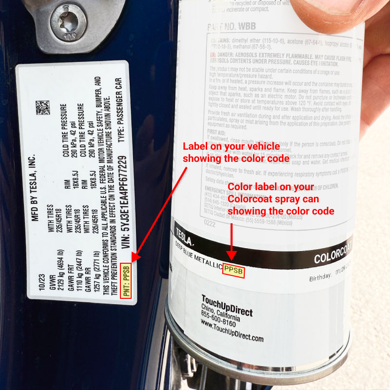 Color label